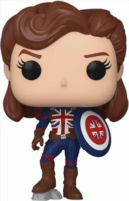 Zdjęcie produktu dla Funko What If...? POP! Marvel Vinyl Figur Captain Carter 9 cm FK55811