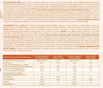 Produktbild von Hero.Lab | Collagen Protein Bar Orange