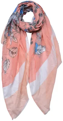 Produktbild von Juleeze JZSC0684P Schal Damen Muster Rosa 85x180 cm