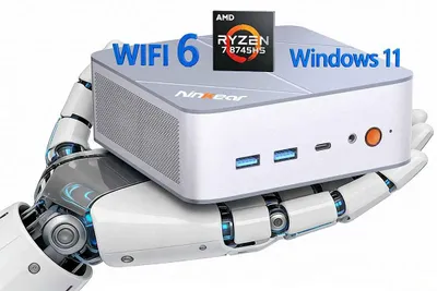 Productafbeelding van Gaming-pc, AMD Ryzen 7 8745HS (tot 4,9 GHz), 16GB DDR5, 1TB SSD, Mini-pc
