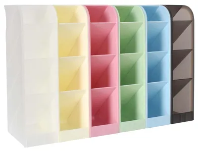 Image de 6 supports de stylos organisateurs pour bureau