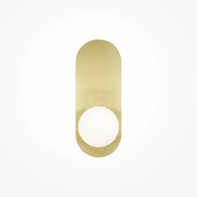 Produktbild von Maytoni  Wandleuchte Bao G9 Gold aus Glass und Metall   28W für Küche, Schlafzimmer, Wohnzimmer, Esszimmer, Lobby