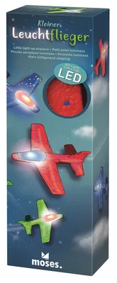 Immagine prodotto di Moses Led Light-up Aeroplano Set di 3 Trasparente Trasparente Taglia Unica