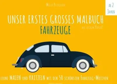 Produktbild von Unser erstes großes Malbuch FAHRZEUGE