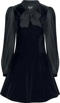 Produktbild von Hell Bunny Kurzes Kleid Damen Gabriella Mini Dress schwarz XXL