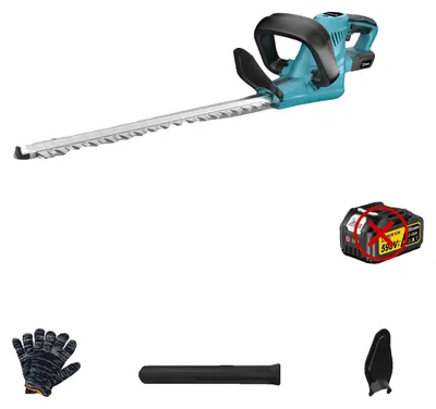 Image de Taille-haie électrique, moteur sans balais, conception légère, pas de batterie, pas de prise électrique
