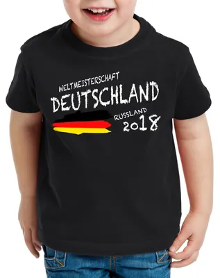 Produktbild von style3 Weltmeisterschaft 2021 2022 Deutschland Kinder T-Shirt Fußball WM Fan-Outfit Germany
