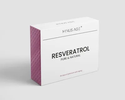 Zdjęcie produktu dla Minus Age RESVERATROL | przeciwutleniacz 30 kapsułek
