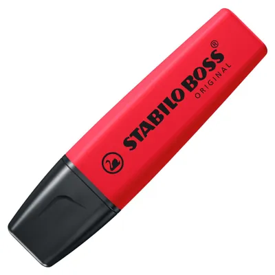 Produktbild von STABILO Textmarker -  BOSS ORIGINAL REALRED - 10er Pack - rot