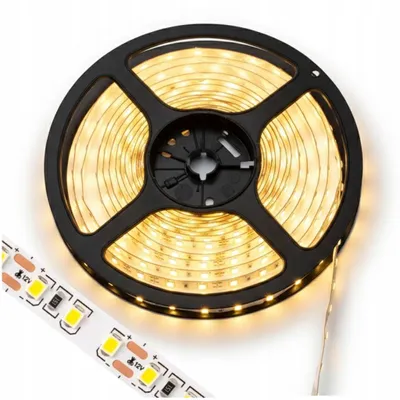Obrázek produktu pro LED páska, teplá barva 3000K, 600 lumenů/metr, 12V, IP20, 5 metrů (role)