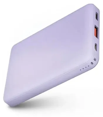 Produktbild von Uniq Powerbank Fuele Mini 8000Mah Usb-C 18W Pd Schnelle Aufladung Lawendowy/Lavendel