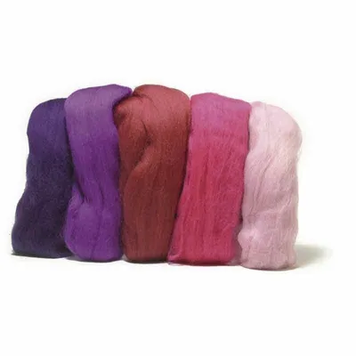 Obrázek produktu pro Mykaná vlna Merino 10 g 5 barev