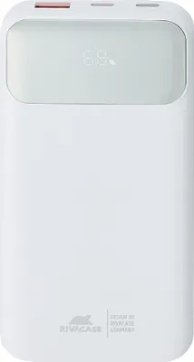 Produktbild von Rivacase VA2211 Power Bank 10000mAh Weiß QC3.0 PD3.0 3 USB-Anschlüsse 22.5W