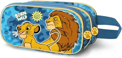 Produktbild von Disney Der Kö nig der Lö wen Wild 3D doppelte Federmappe