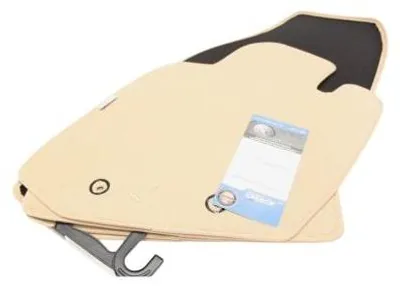 Image de Tapis de sol pour VOLVO S60 / S80 / V70 / XC70 (2000-2007), couleur beige