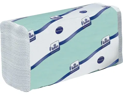 Produktbild von Lotus Tork Universal Xpress Multifold H2 - Handtuch - 250 Blätter - Interfold-Falzung - weiß (Packung mit 20)