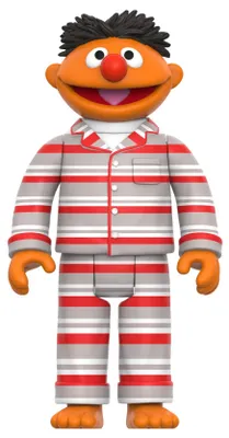 Immagine prodotto di Sesame Street ReAction Action Figure Serie 06 Ernie (in pigiama) 10 cm