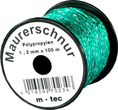 Produktbild von Lot-Maurerschnur 50 m x Ø 1,0 mm Grün
