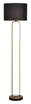 Produktbild von Rabalux 74043 Stehlampen Domiro LED 30+ E27 1X MAX 60 Metall Textil golden