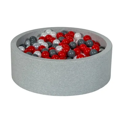 Produktbild von Billardkugeln rot grau weiß - 450 Bälle