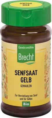 Produktbild von Senfsaat - gelb gemahlen Glas 35g