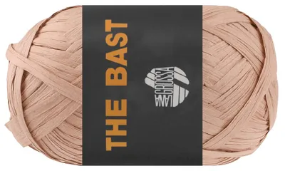 Produktbild von Lana Grossa THE BAST Papierbast aus natürlicher Holzzellulose - ideal für Dekoartikel & Taschen Farbe 005 - Altrosa
