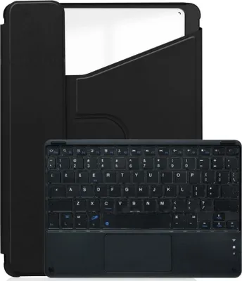 Produktbild von INF 360° drehbare Bluetooth Tastaturhülle für iPad Pro 13 (2024) - Abnehmbares Kunstleder