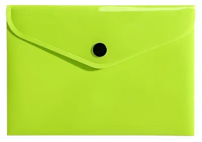 Image de Pochette A6 en PP jaune fluo - Biurfol