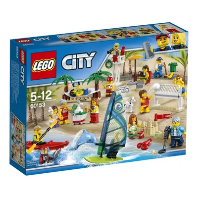 Zdjęcie produktu dla LEGO City People pack – Fun at the beach, Zestaw do budowania, 5 lat(a), 169 szt., 140 g