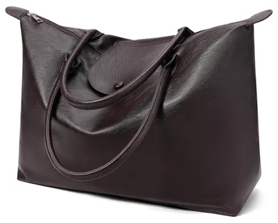 Zdjęcie produktu dla Duża torba typu shopper wykonana z wodoodpornej, wegańskiej skóry, wielofunkcyjna