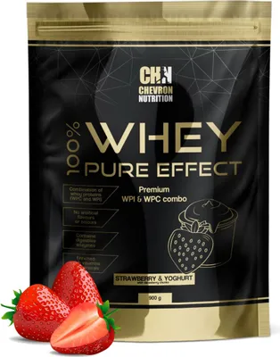 Produktbild von 100 % Whey Protein 900 g Erdbeere & Joghurt