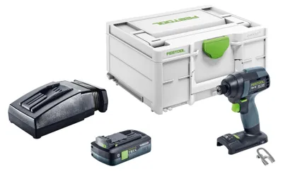 Produktbild von Festool TID 18-Basic Akku Schlagschrauber 18 V 180 Nm 1/4" Brushless + 1x Akku 4,0 Ah + Ladegerät + Systainer