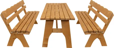 Produktbild von TPFGarden 3-TEILIGE GARTEN-GARNITUR Drieburg 200cm aus Kiefer massiv
