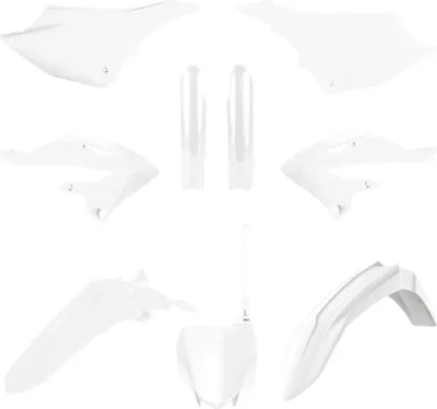 Immagine prodotto di Kit plastica POLISPORT - Bianco per Yamaha YZ125/250