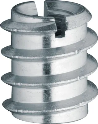 Produktbild von HSI Rampamuffen m.Schlitz verzinkt M8 x 18 mm 2 Stk.