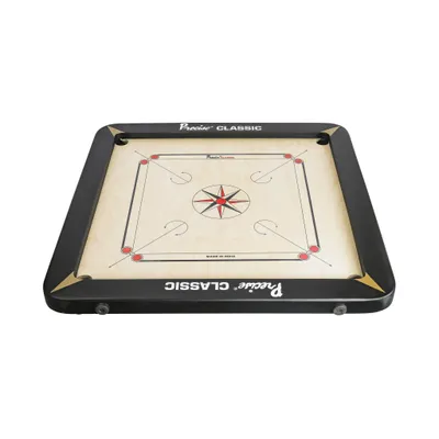 Produktbild von Precise – Champion Classic 24-mm-Brett – 74 x 74 zm Spielfeld – 24 kg. - Hergestellt in Indien - Carrom-Spiel - Originales Turnierformat