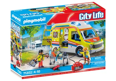 Produktbild von PLAYMOBIL City Life 71244 Rettungsteam