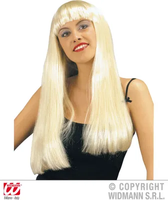 Immagine prodotto di Parrucca bionda - Parrucca moderna Blondi - Parrucca capelli lunghi biondi