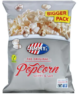 Produktbild von Jimmy's Popcorn The Original Sweet & Salt 100g