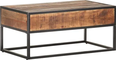 Obrázek produktu pro Konferenční stolek 90 x 50 x 40 cm hrubé akáciové dřevo