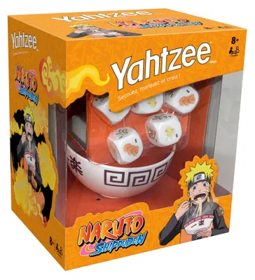 Produktbild von Winning Moves Yahtzee Naruto Shippuden 8 Jahre – Reisespiel für 1 Spieler und me
