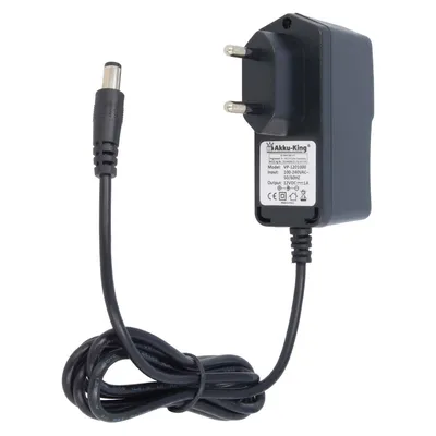Produktbild von 220V DC 12V 1A Netzteil Adapter Transformator für 3528/5050 RGB Band Licht (EU-Stecker) EU