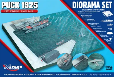 Productafbeelding van Puck 1925 Diorama Set (Marinebasis) / 1:400