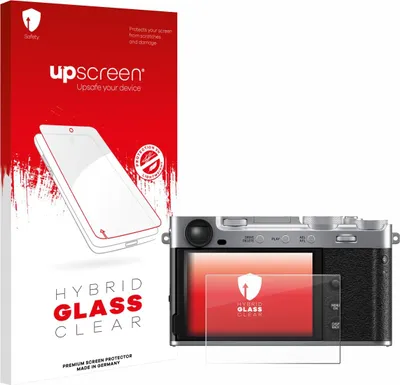 Produktbild von upscreen Schutzglas für Fujifilm X-E5 Schutzfolie Panzer Folie Glas Display Schutz klar