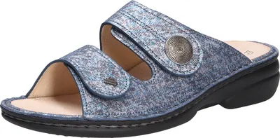 Produktbild von Finn Comfort Sansibar Strada jeans Damen Pantolette in Blau, Größe 38