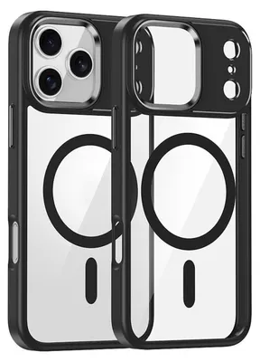 Obrázok produktu pre Pre Apple iPhone 17 Pro Max Camera Ring MagSafe Hybrid Protective Cover Black