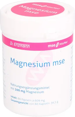 Image de Magnésium MSE 300 mg gélules, 60 gélules