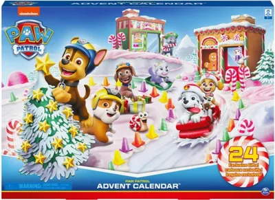 Zdjęcie produktu dla Spin Master Paw Patrol - Kalendarz adwentowy 2020