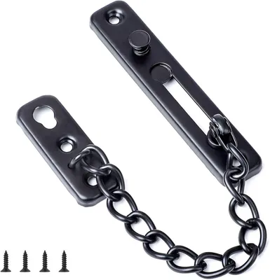 Imagen del producto de Bisagras de acero inoxidable, duraderas, con tornillos, para puertas interiores y exteriores