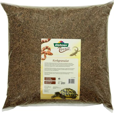 Produktbild von Dehner Terra Reptilienzubehör, Einstreu, Korkgranulat, 20 l